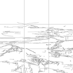 Line drawing with grid