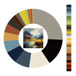 Colour wheel / palette