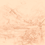 Sepia sketch