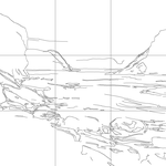 Line drawing with grid