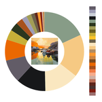 Colour wheel / palette