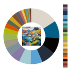 Colour wheel / palette