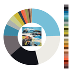 Colour wheel / palette