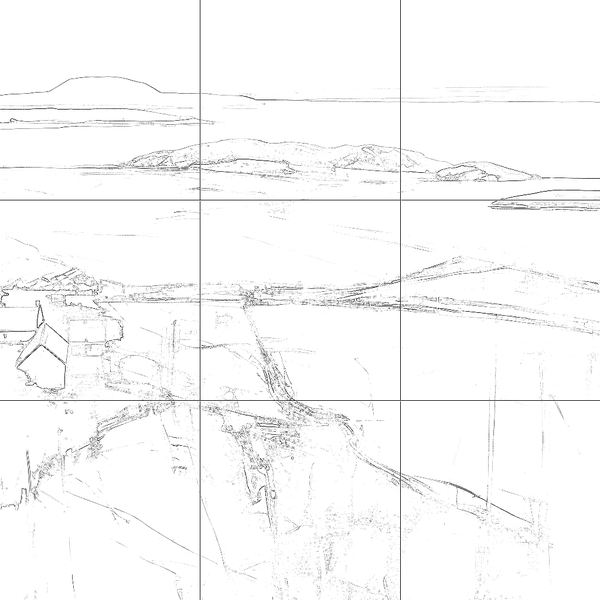 Sketch with grid