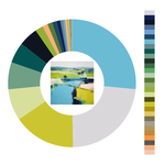 Colour wheel / palette