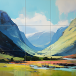 Painting with grid