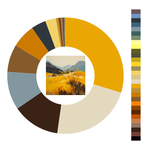 Colour wheel / palette