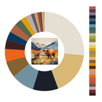 Colour wheel / palette