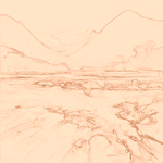 Sepia sketch