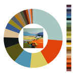 Colour wheel / palette