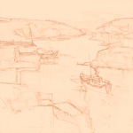 Sepia sketch