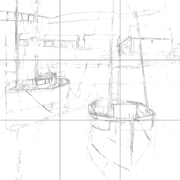 Sketch with grid