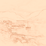 Sepia sketch