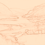 Sepia sketch