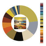 Colour wheel / palette