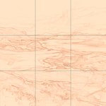 Sepia sketch with grid