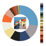 Colour wheel / palette