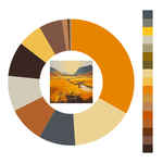 Colour wheel / palette