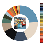 Colour wheel / palette