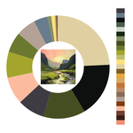 Colour wheel / palette