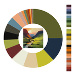 Colour wheel / palette