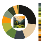 Colour wheel / palette