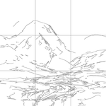 Line drawing with grid