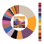 Colour wheel / palette