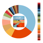 Colour wheel / palette