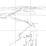 Line drawing with grid