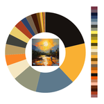 Colour wheel / palette