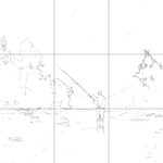 Sketch with grid