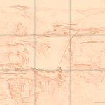 Sepia sketch with grid