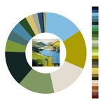 Colour wheel / palette