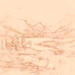 Sepia sketch