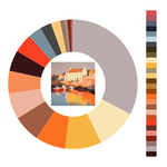 Colour wheel / palette