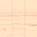 Sepia sketch with grid