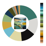 Colour wheel / palette