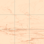 Sepia sketch with grid