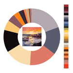 Colour wheel / palette