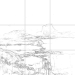 Sketch with grid