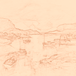 Sepia sketch