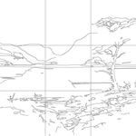 Line drawing with grid