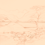 Sepia sketch