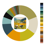 Colour wheel / palette