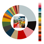 Colour wheel / palette