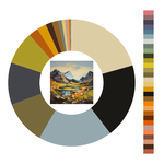 Colour wheel / palette