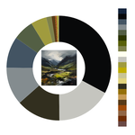 Colour wheel / palette