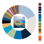 Colour wheel / palette