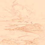 Sepia sketch